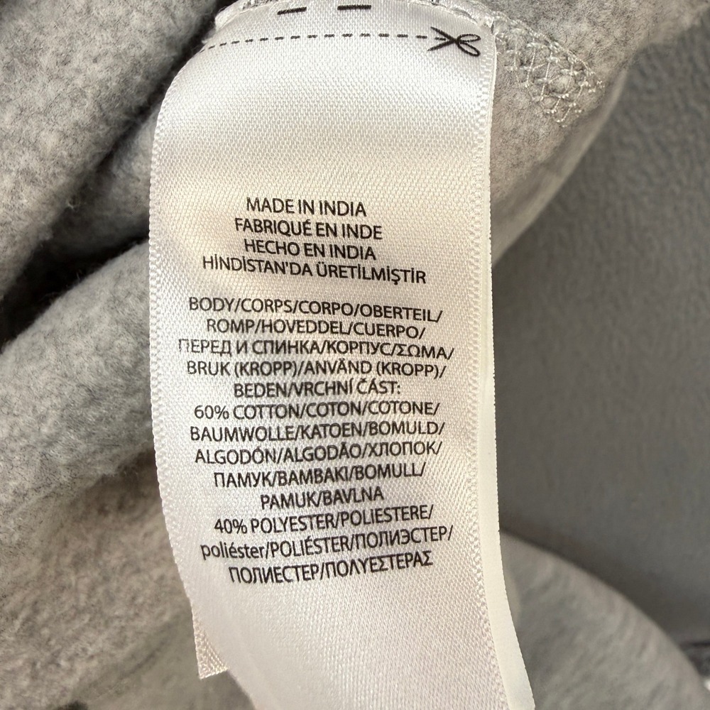 Polo Ralph Lauren Fleece Hoodie Mens 3XLT Grey Cotton Blend Pullover Big & Tall - Picture 10 of 11